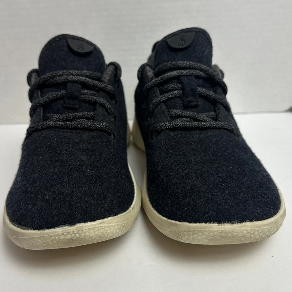 Allbirds Wool Runners 1019 NV1 Womens Black Gray Running Shoes Sneakers Size 7 - Picture 7 of 12